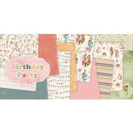 Karten und Scrapbooking Papier, Papier blöcke Designer Block, 30,5 x 30,5 cm, "Birthday Party"