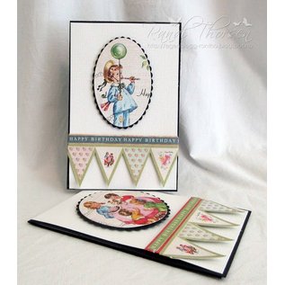 Karten und Scrapbooking Papier, Papier blöcke Bloque diseñador, 30,5 x 30,5 cm, "fiesta de cumpleaños"
