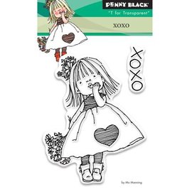 Penny Black sello transparente: Xoxo