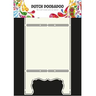Dutch DooBaDoo Template A4: Finestra Carta Arte Card