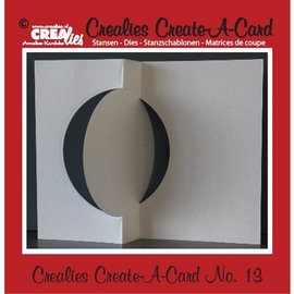 Stempel / Stamp: Transparent Crealies lage et kort nr. 13 for klippekort