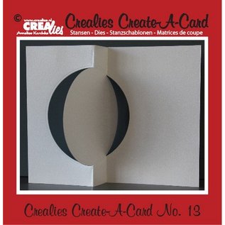Stempel / Stamp: Transparent Crealies Créer une carte no. 13 pour cartes perforées