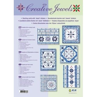 STICKER / AUTOCOLLANT Carte Creative Set Creative Jewels