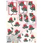 Bilder, 3D Bilder und ausgestanzte Teile usw... fogli A4: rose rosse