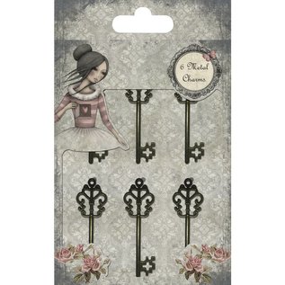 Embellishments / Verzierungen Adornos: llave, Santoro Mirabelle