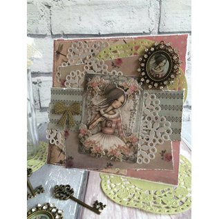 Embellishments / Verzierungen Dekorationer: key, Santoro Mirabelle