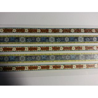 STICKER / AUTOCOLLANT Glitter Fabric Trims adhesive