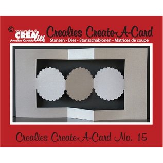 Stempel / Stamp: Transparent Crealies Create A Card no. 15 for punch card