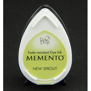 MEMENTO dewdrops stamp ink InkPad-New Sprout