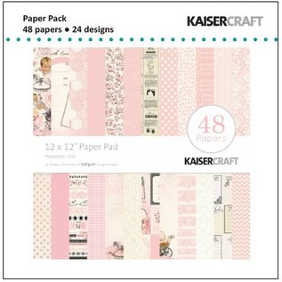 Kaisercraft und K&Company Bloque diseñador, Peekaboo, la niña