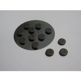 Embellishments / Verzierungen 12 mini magnet 12 mm x 2 mm