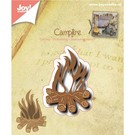 Joy!Crafts / Jeanine´s Art, Hobby Solutions Dies /  Punching and embossing template: Campfire