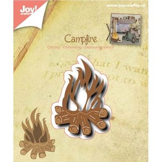 Joy!Crafts / Jeanine´s Art, Hobby Solutions Dies /  Stansning og prægning skabelon: Campfire