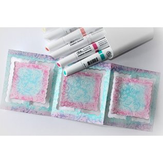 Joy!Crafts / Jeanine´s Art, Hobby Solutions Dies /  make movable maps: stamping and embossing stencil