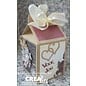 Craftemotions Create a gift box: stamping and embossing stencil