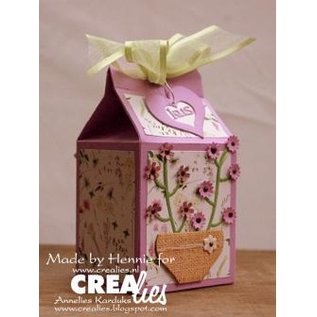 Craftemotions Crear una caja de regalo: estampación y cliché de estampado