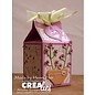 Craftemotions Create a gift box: stamping and embossing stencil