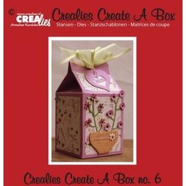 Craftemotions Create a gift box: stamping and embossing stencil