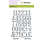 Craftemotions Punching and embossing template: Figures