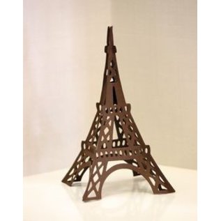 Spellbinders und Rayher Bokse og preging mal: Shapeabilities GLD 010 Le Tour Eiffel