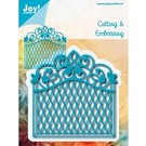 Joy!Crafts / Jeanine´s Art, Hobby Solutions Dies /  Punching and embossing template: decorative frame Vintage Goal