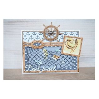 Marianne Design Transparent stamp: Fishing net