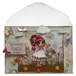 Joy!Crafts / Jeanine´s Art, Hobby Solutions Dies /  Punching and embossing template: 3 Cloud