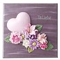 Objekten zum Dekorieren / objects for decorating Styrofoam heart 9cm