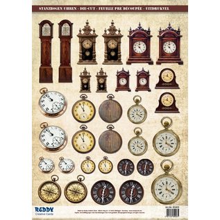 Embellishments / Verzierungen Die cut sheets Watches