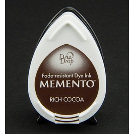 FARBE / STEMPELKISSEN MEMENTO dewdrops stamp ink InkPad-Potters Rich Cocoa