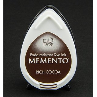 FARBE / STEMPELKISSEN Memento dugdråber stempel blæk InkPad-Potters Rich Cocoa