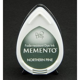 MEMENTO dewdrops stamp ink InkPad-Potters Northern Pine