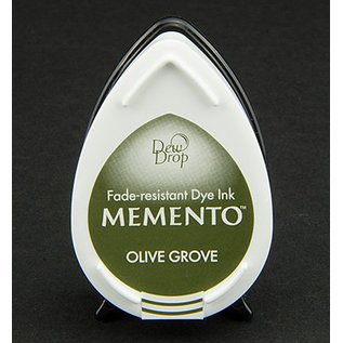 FARBE / STEMPELKISSEN gocce di rugiada MEMENTO timbro a inchiostro InkPad Olive Grov