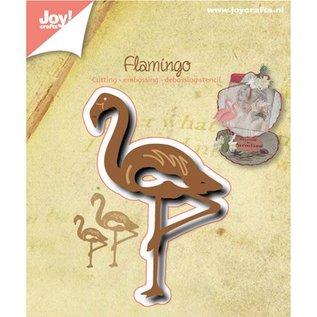 Joy!Crafts / Jeanine´s Art, Hobby Solutions Dies /  Punching and embossing template: Flamingo