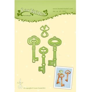 Leane Creatief - Lea'bilities und By Lene Ponsen en embossing sjabloon: Key