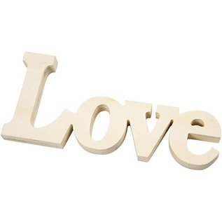 Objekten zum Dekorieren / objects for decorating Dekorasjon ord: LOVE