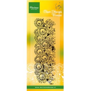 Marianne Design Transparent Stamp: Sunflowers