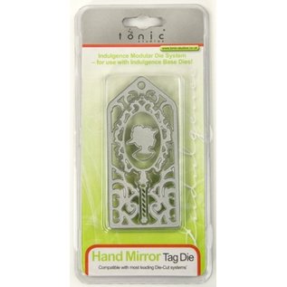 Tonic Studio´s Stanz- und Prägeschablone: Hand Mirror Tag