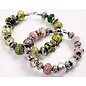 Schmuck Gestalten / Jewellery art 24 different glass beads