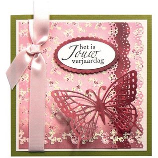 Marianne Design Punching and embossing template: Butterfly