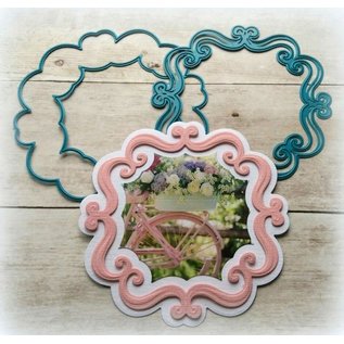 Joy!Crafts / Jeanine´s Art, Hobby Solutions Dies /  Punching and embossing template: Decorative ornamental frame