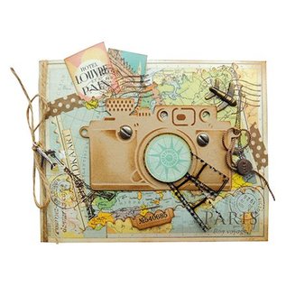 Marianne Design Stamping and embossing folder, camera