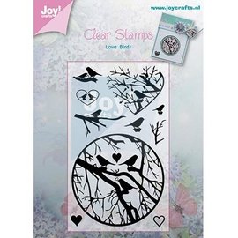 Joy!Crafts / Jeanine´s Art, Hobby Solutions Dies /  Sello transparente, ramas con pájaros