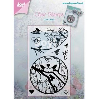 Joy!Crafts / Jeanine´s Art, Hobby Solutions Dies /  Timbre transparent, branches avec des oiseaux