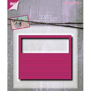 Joy!Crafts / Jeanine´s Art, Hobby Solutions Dies /  Poinçonnage et gaufrage modèle: rectangle fantaisie de Mery