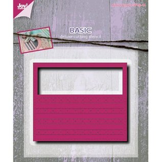 Joy!Crafts / Jeanine´s Art, Hobby Solutions Dies /  Punching and embossing template: Mery's rectangle fantasy