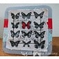 Crafter's Companion A5 Unmounted rubber stamps set: birds, butterflies, crown and carriage with horse