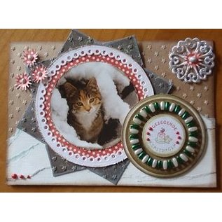 Nellie Snellen Ponsen en embossing sjabloon: Multi kader rond