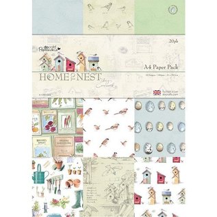 Docrafts / Papermania / Urban A4 Designer Block, Inicio de Nest, 160gsm