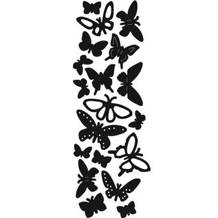 Marianne Design Troquelado y estampado en relieve plantilla: Mariposas